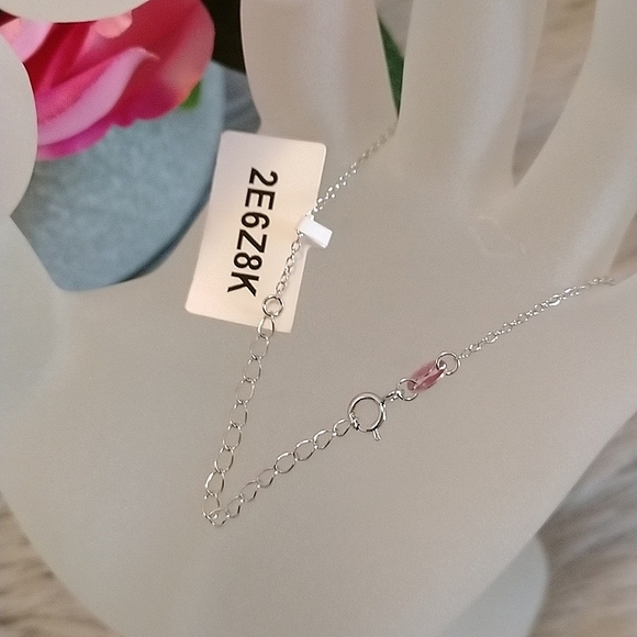 2/$30💕 BNWT Charmed Aroma Adjustable Sterling Silver Necklace - Picture 4 of 5